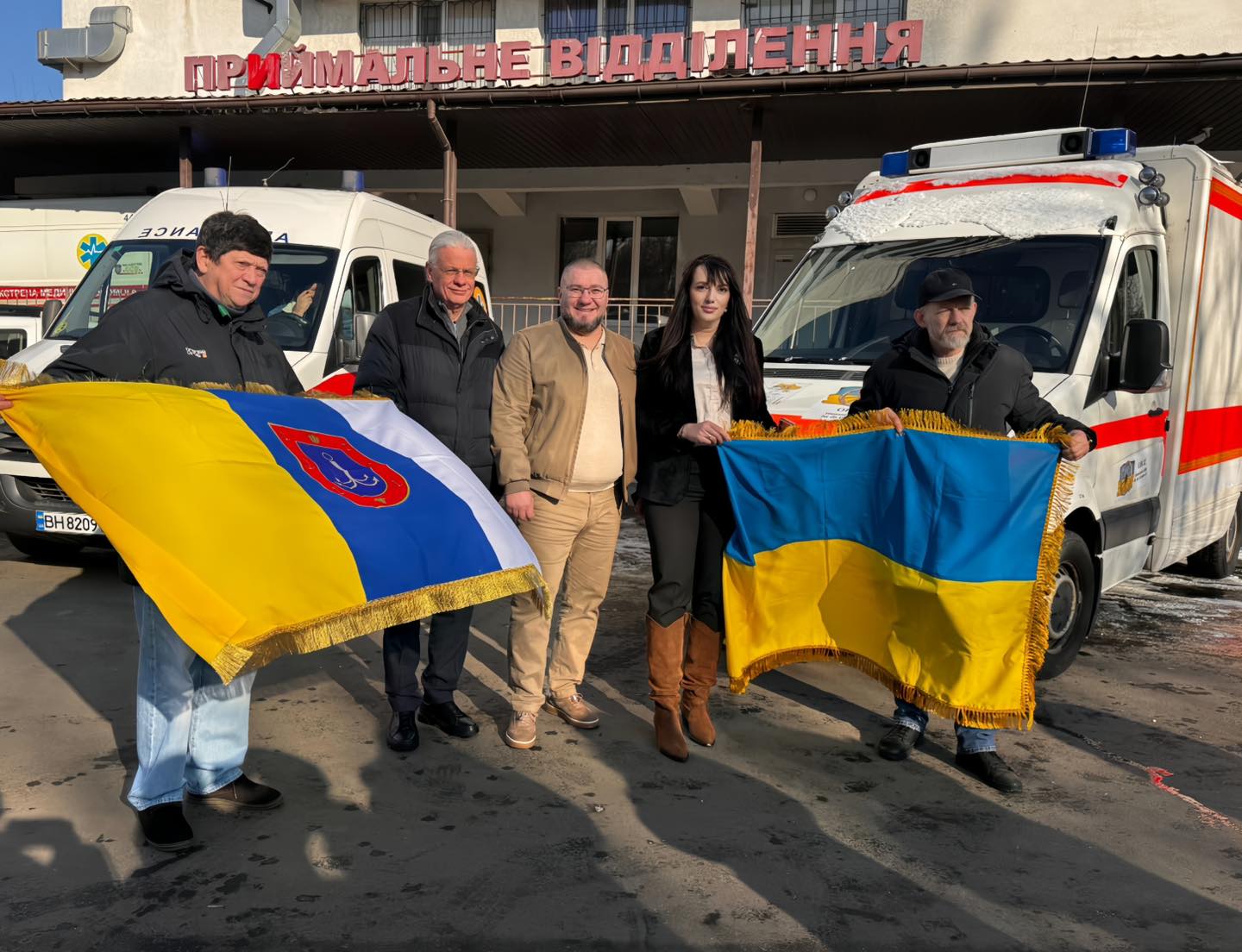 Нова карета швидкої допомоги — для Одеської обласної клінічної лікарні